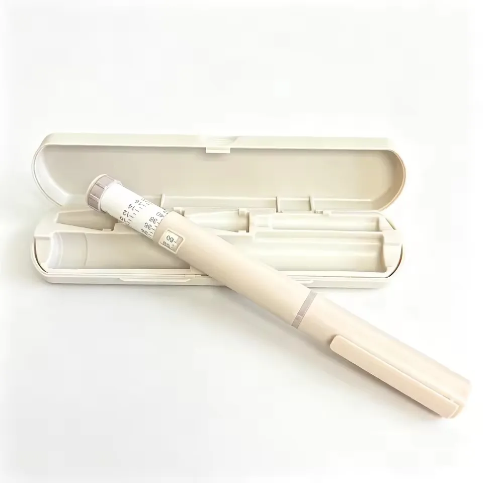 60U Colorful Peptide Pen Set w/ 3ml Cartridge 31G Needles Reusable Injection Pen for Insulin Tirzepatide Home Care