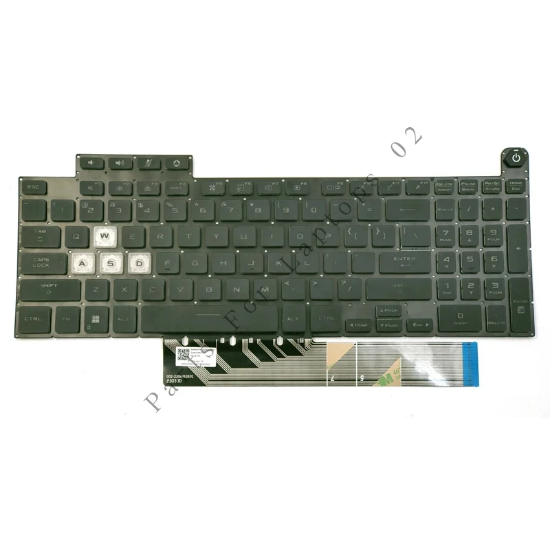 pp New For Asus TUF Gaming A15 F15 FA507 FA507RC FA507RE FX507 FX517 A17 FA707 F17 FX707 FX707ZC Laptop Keyboard US Backlit