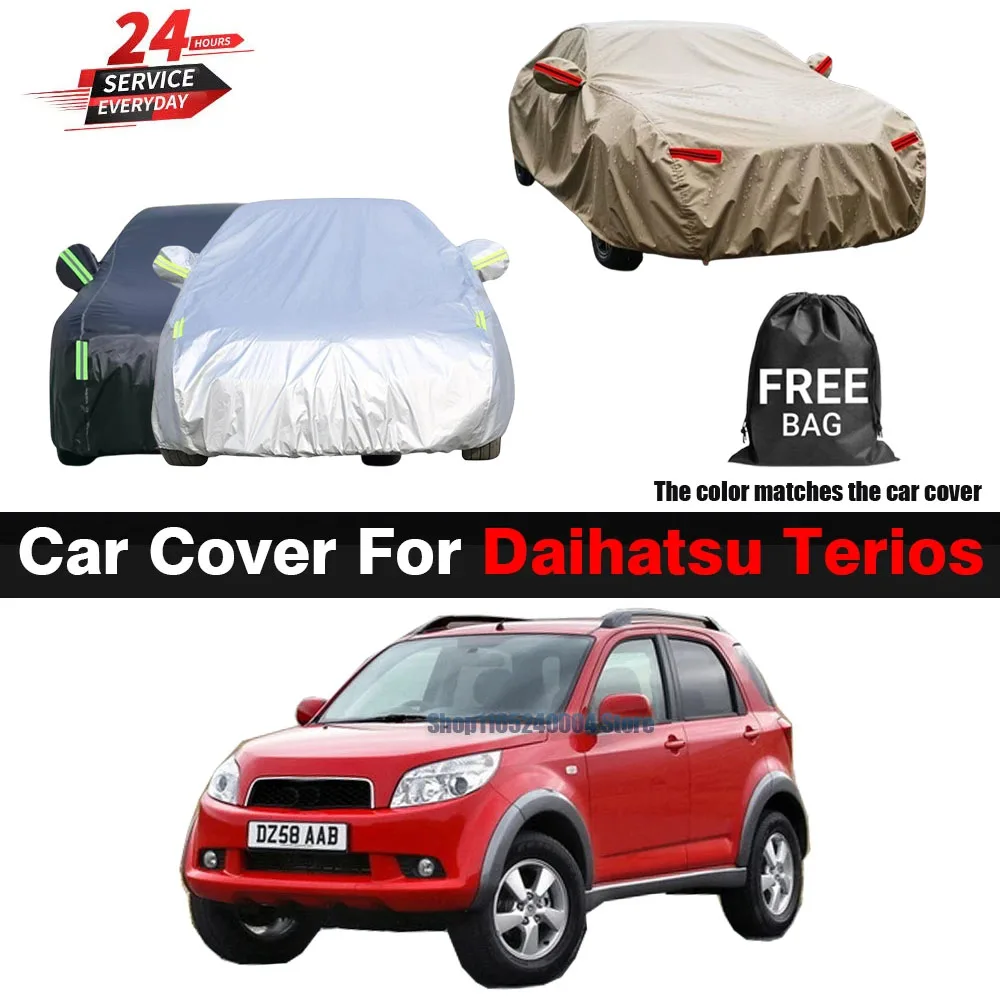 For Daihatsu Terios 2006-2025 Heavy Duty Auto Cover Full Protection From Sun UV Rain Snow Wind And Dust