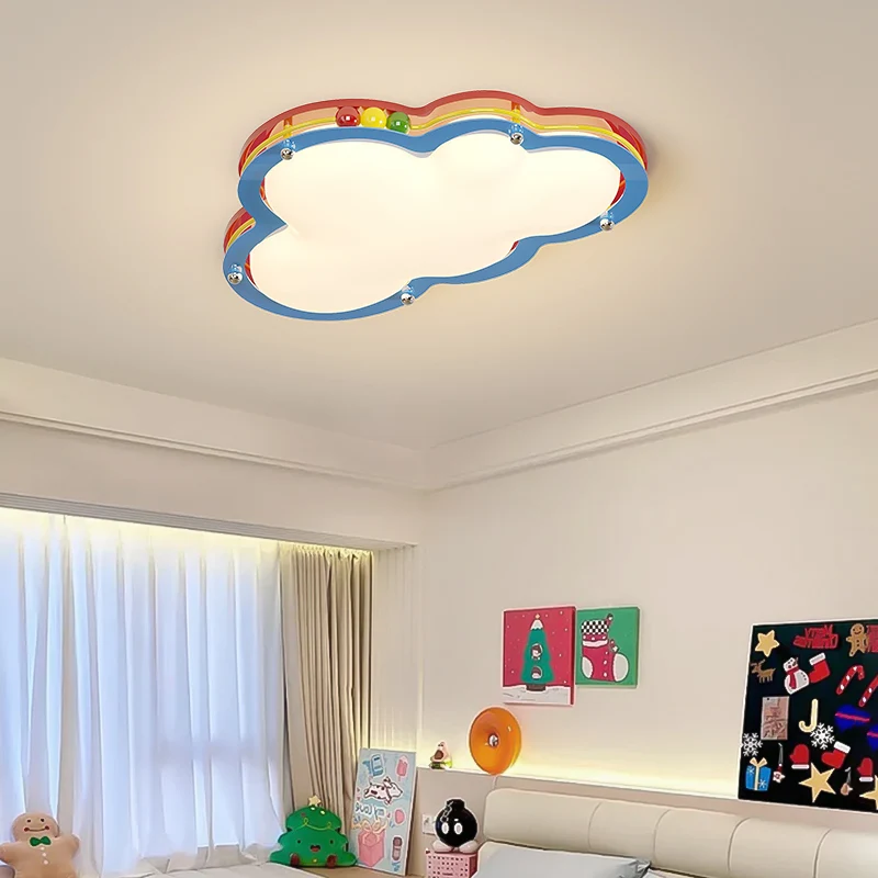 Children's Room Plane Ceiling Lights Bedroom Cartoon Eye-protecting Light Modern Minimalist Colorful High-end Lighting Fixtures