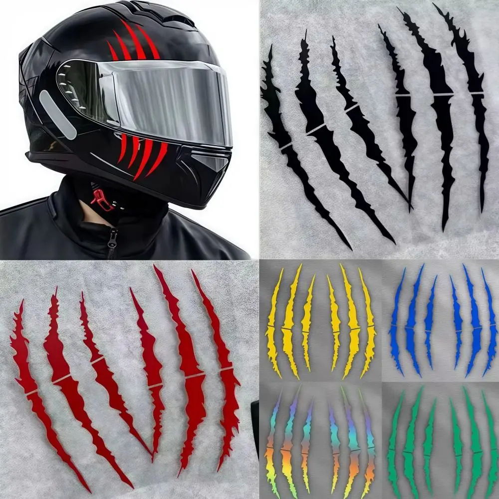 

Demon Claw Motorcycle Stickers Covering Scratches DIY Helmet Stickers Solid Color Vinyl Car Vinyl Stickers Vehicle Decoration