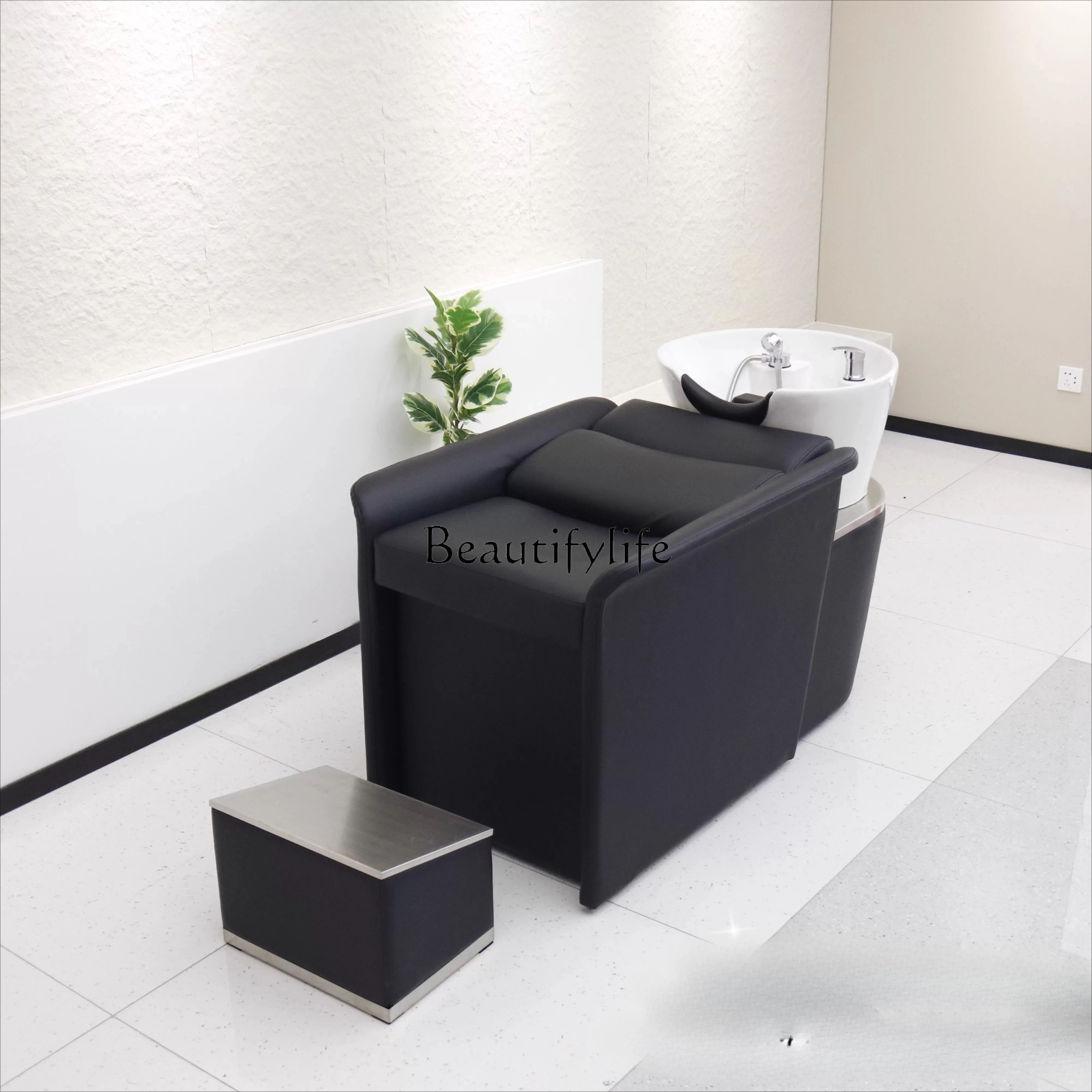 

04*High-end barber shop, special ceramic for shampoo bed, deep basin, special for hair salon.