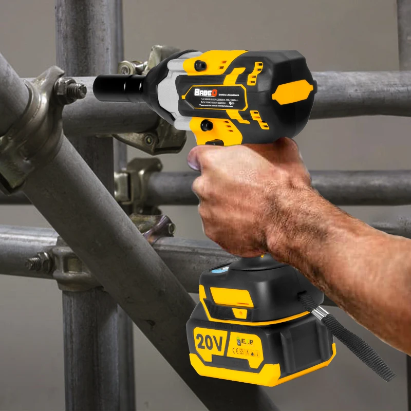 Imagem -05 - Brushless Elétrica Impact Wrench Li-ion Battery Cordless Chave Soquete Ferramenta de Poder para Makita 18v Bateria 1800n.m Torque 2