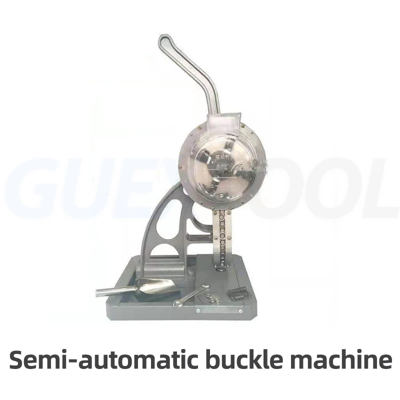 10MM Printed Fabric Buckle Machine Manganese Steel Buckle Hole Manual Punching Machine Semi-automatic Punching Machine 220V