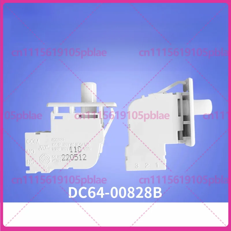 1pcs For Samsung Drum Washing Machine, Door Interlock Lock Switch Replacement Part DC64-00828B