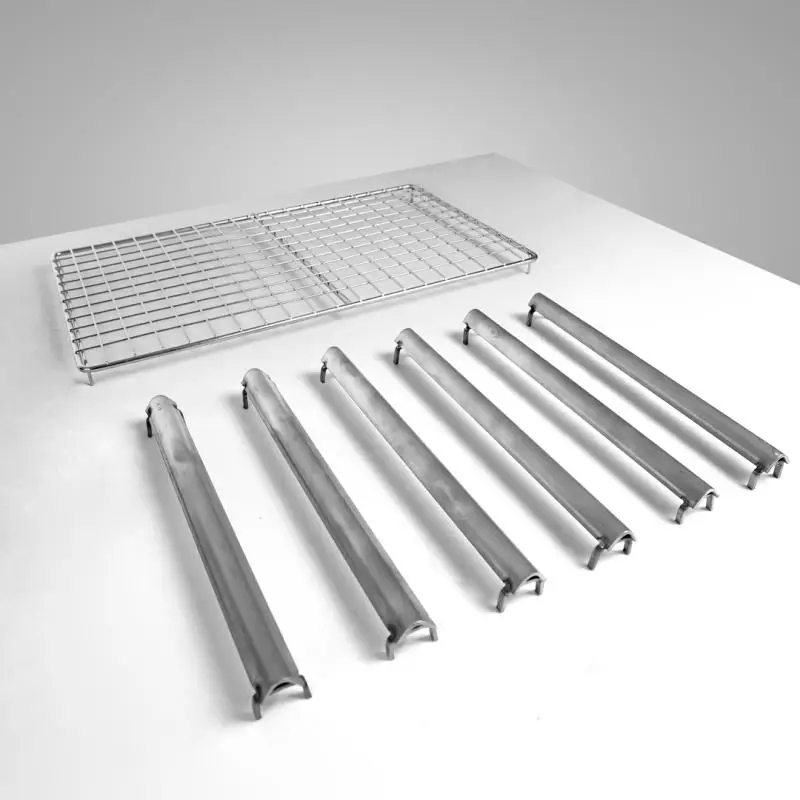 A8 Gas Large Barbecue Grill Commercial Grill Machine Restaurant 40cm  Skewers