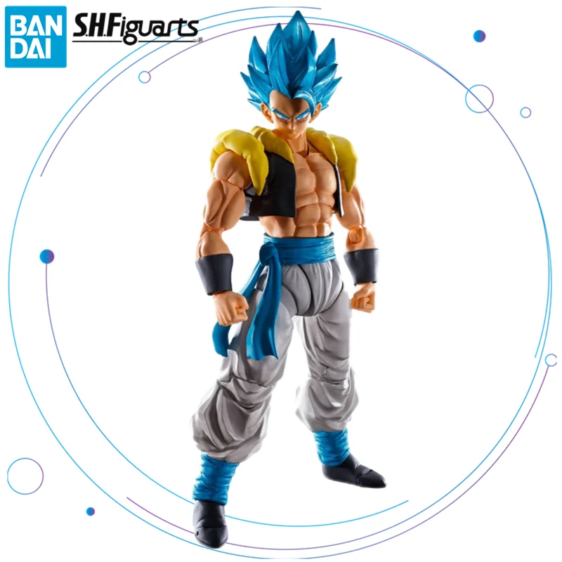 

Original BANDAI SHFiguarts Dragon Ball Super Broly Gogeta SSGSS Anime Figure Toys SHF ABS PVC Action Figurine Gift