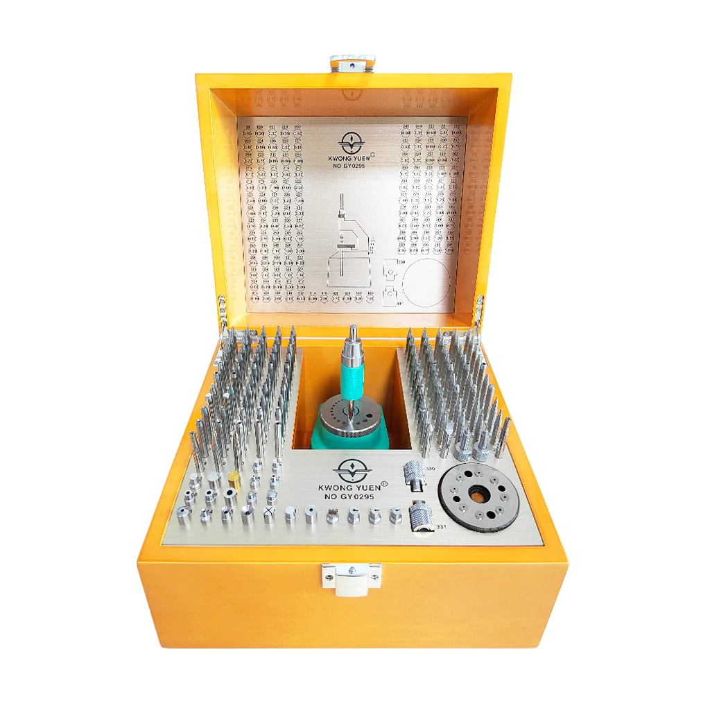 Watch repair tool 130 precision punch punch table set watch movement balance wheel pendulum shaft disassembly and assembly Gangy