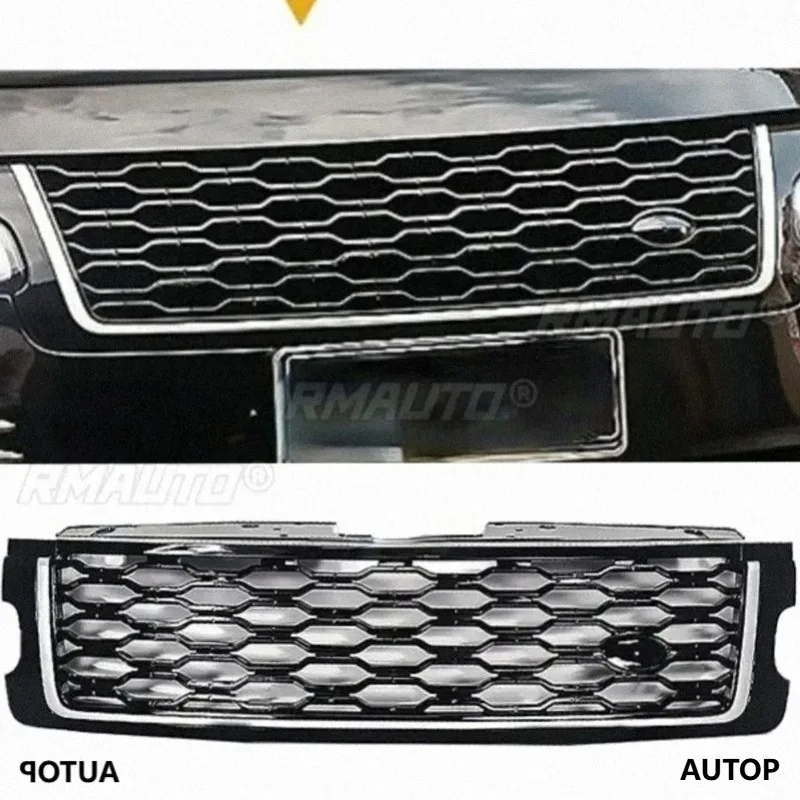 Front Bumper Grill Car Grille Front Grill Racing Grills Chin Body Kit For Range Rover Executive 2018-2022 Car Accessories