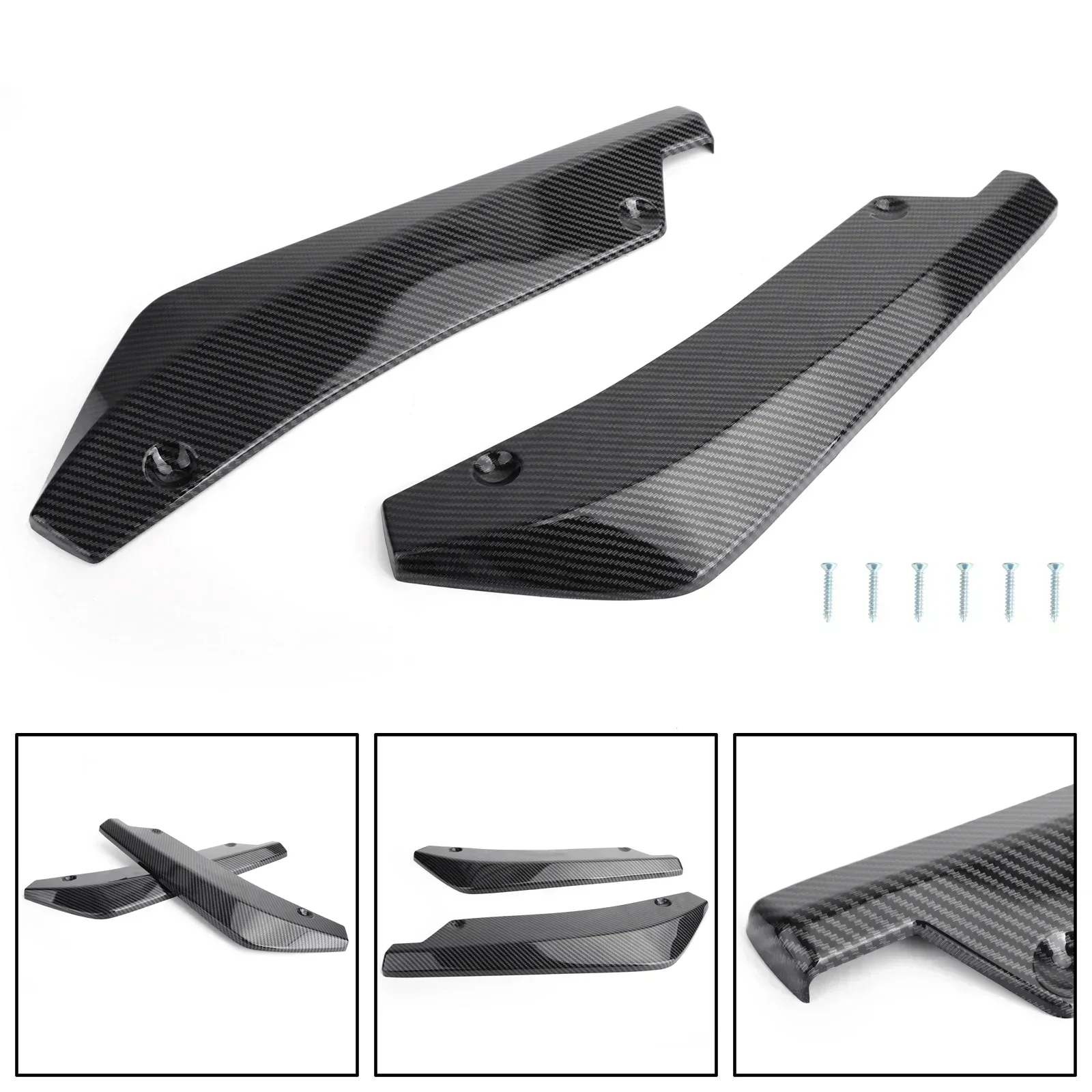 LAICY For Lexus IS250 IS350 06-13 Car Rear Bumper Splitter Diffuser Canard Wrap Spoiler Side Fender Skirt Lip Chin Body