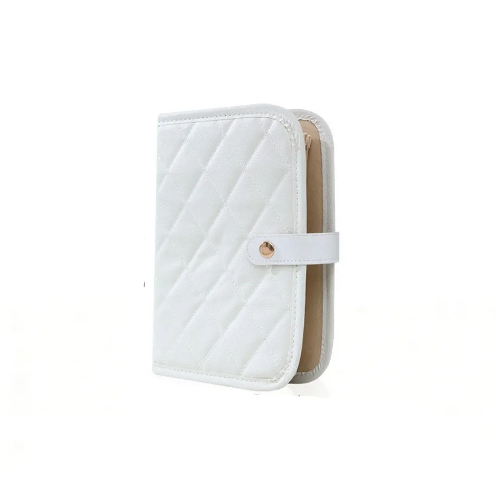 

Fragrance Style Jewelry Storage Book PU Leather Anti-oxidation Necklace Organizer Bag Multi-layer Waterproof