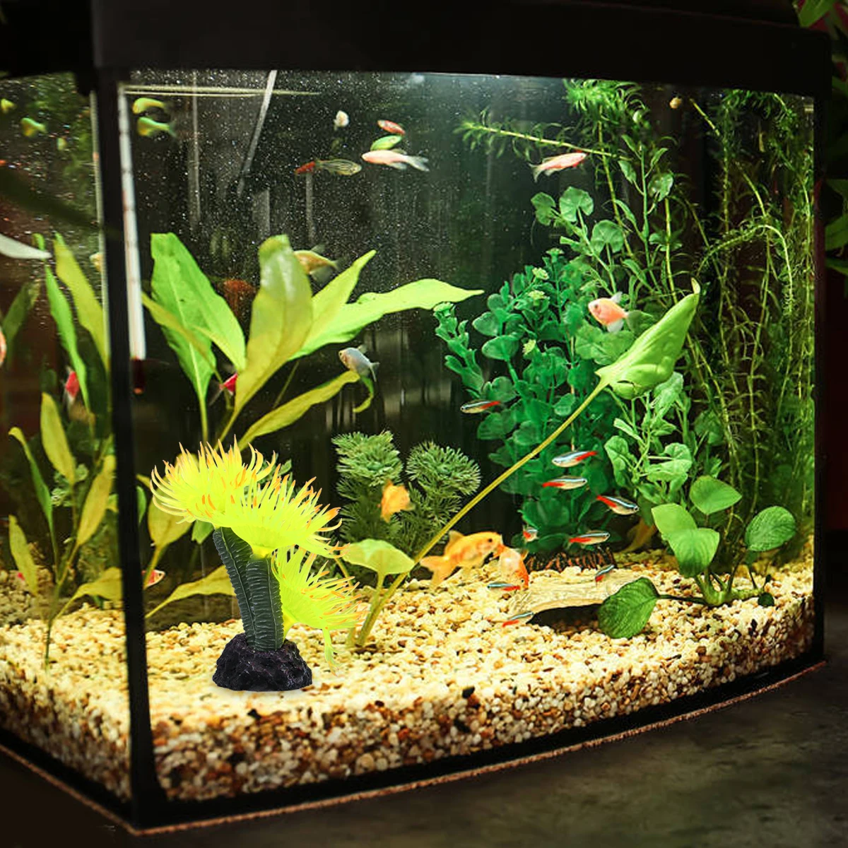 

1pc Artificial Coral For Aquarium Fish Tank Purple Manmade Coralline Artifact Decoration Fake Supplies