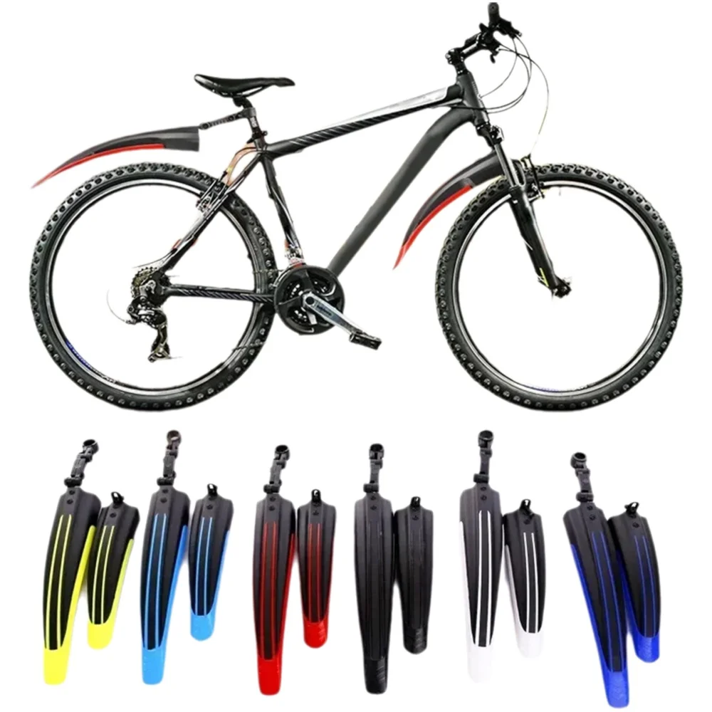 AliExpress WRELS 1 Set Bicycle Mudguard Durable Bicycle Fender Adjustable Bike Fender Splash Water Dirt Protection Mountain Bike Front Rear Fend