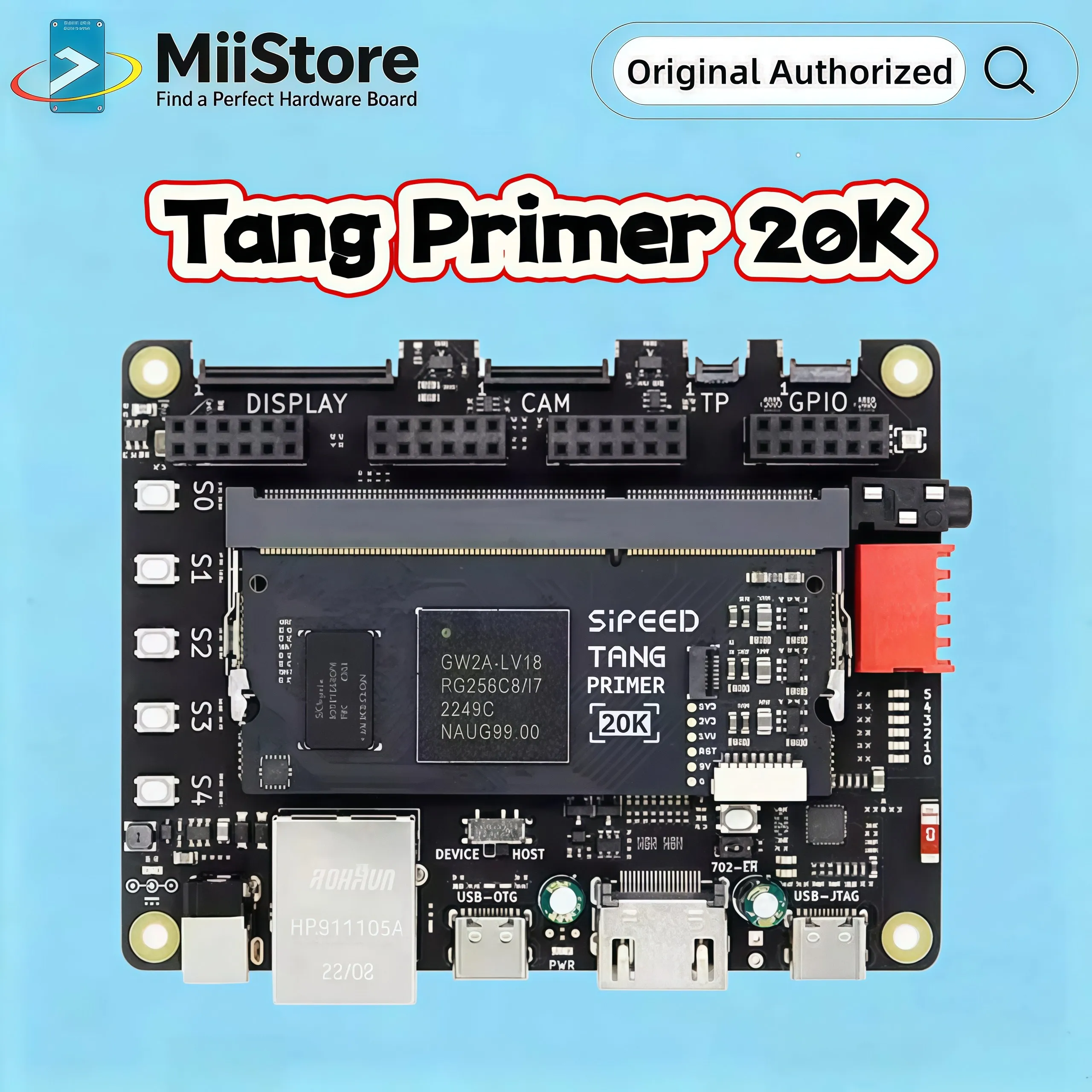 Sipeed Tang Primer 20K GOWIN GW2A FPGA GoAI Core Board/Dock Kit