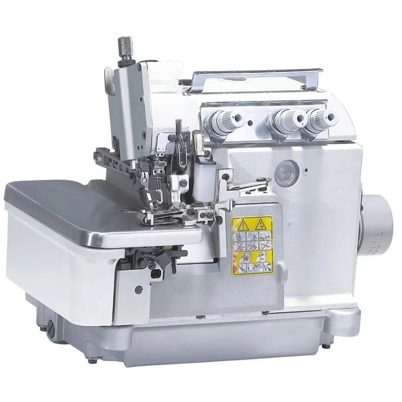

QS-5200DB 3-ниточный оверлок с плоской кроватью, глухая машина для обшивки, промышленная швейная машина