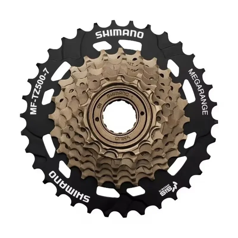 SHIMANO MF TZ500 6 Speed 7 Speed Bicycle Freewheel 14-28T 14-34T Sprocket MTB Road Folding Bike Cycling Bicycle Bicycle Parts