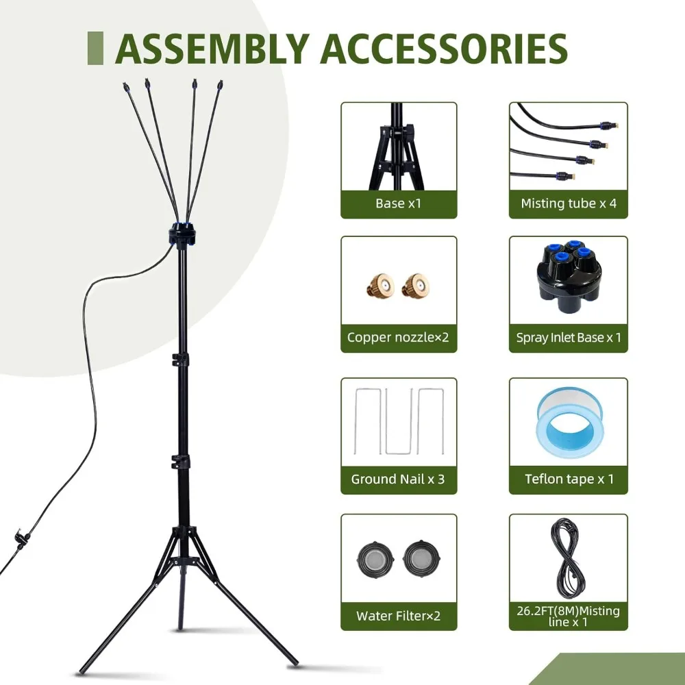 Adjustable Standing Spray Atomizer Portable Automatic Garden Sprayer