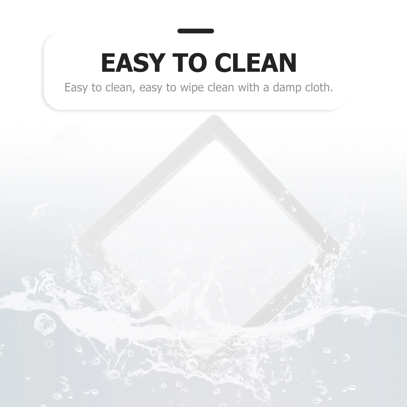 

12 set Transparent Film Box 3D Frame For Jewelry Coin Stamp Holder Dustproof Desktop Showcase Storage Case