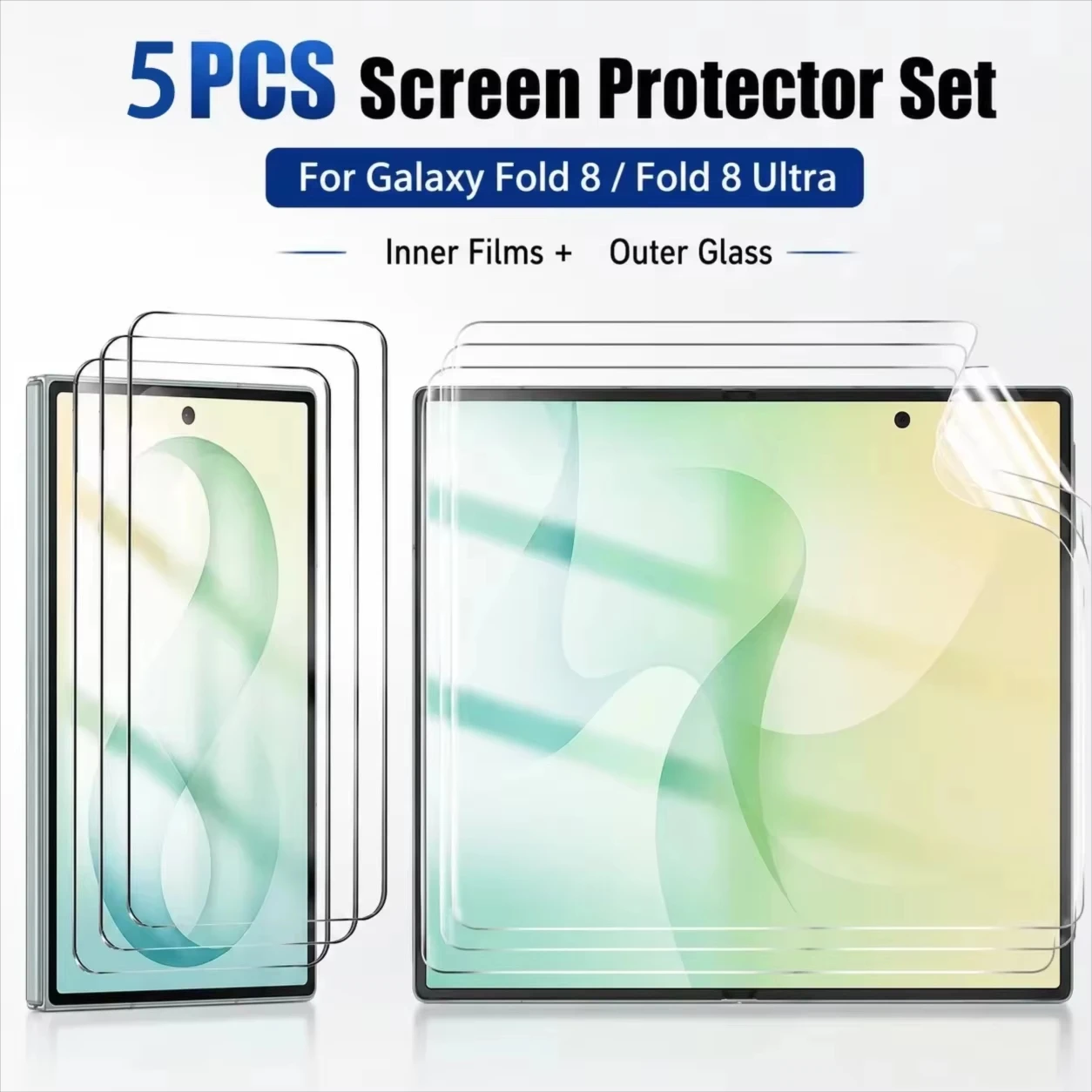 Soft TPU Hydrogel Film For Samsung Galaxy Z Fold 8 Ultra 5 6 7 Screen Protector for Galaxy Z Flip 8 6 7 FE Full Protective Film