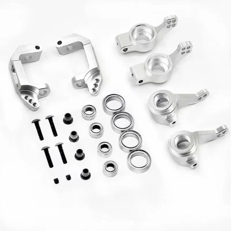 102010 102011 102012 (02013 02014 02015) Aluminum Alloy Steering Hub Set For 1/10 HSP 94123 94111 RC Car Upgrade Parts