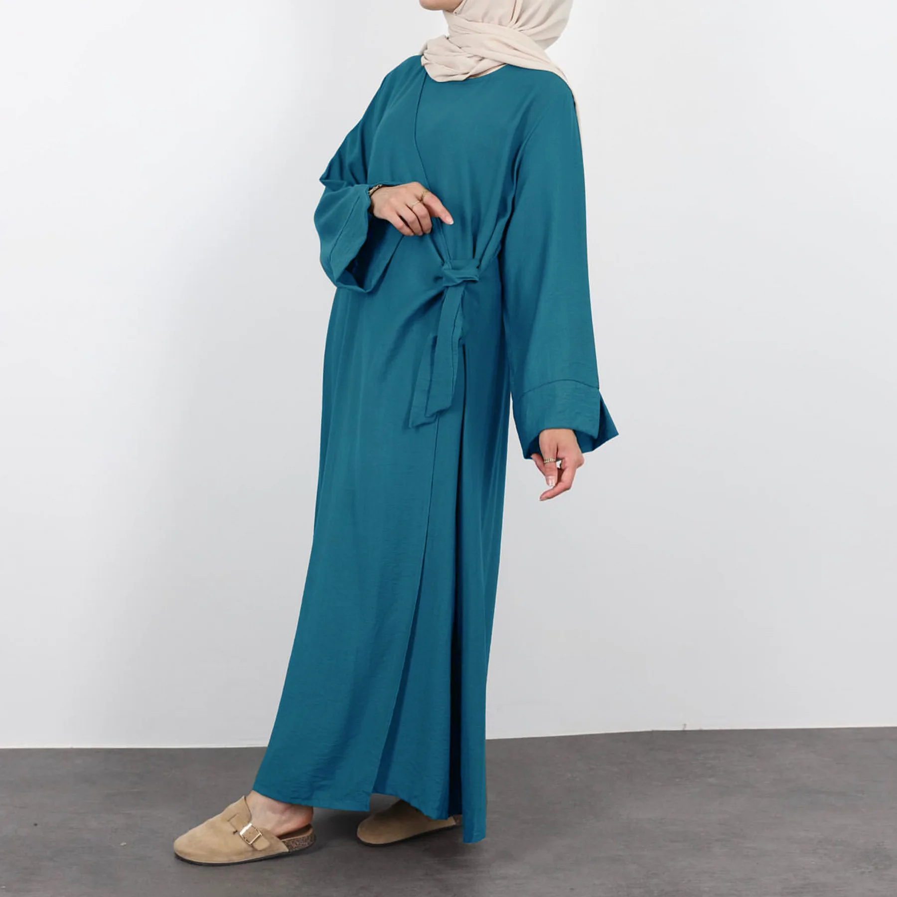 

Eid Modest Abaya Dubai 2024 Muslim Kaftan Dress Islamic Clothing Abayas For Women Caftan Marocain Femme Vestidos Musulmanes