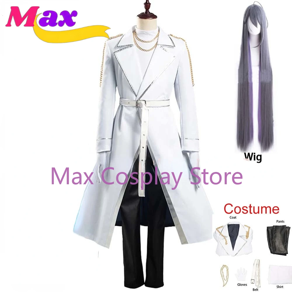 Max Costume Hypnosis Microphone Jakurai Jinguji Cosplay Uniform Suits Anime Clothes Custom size