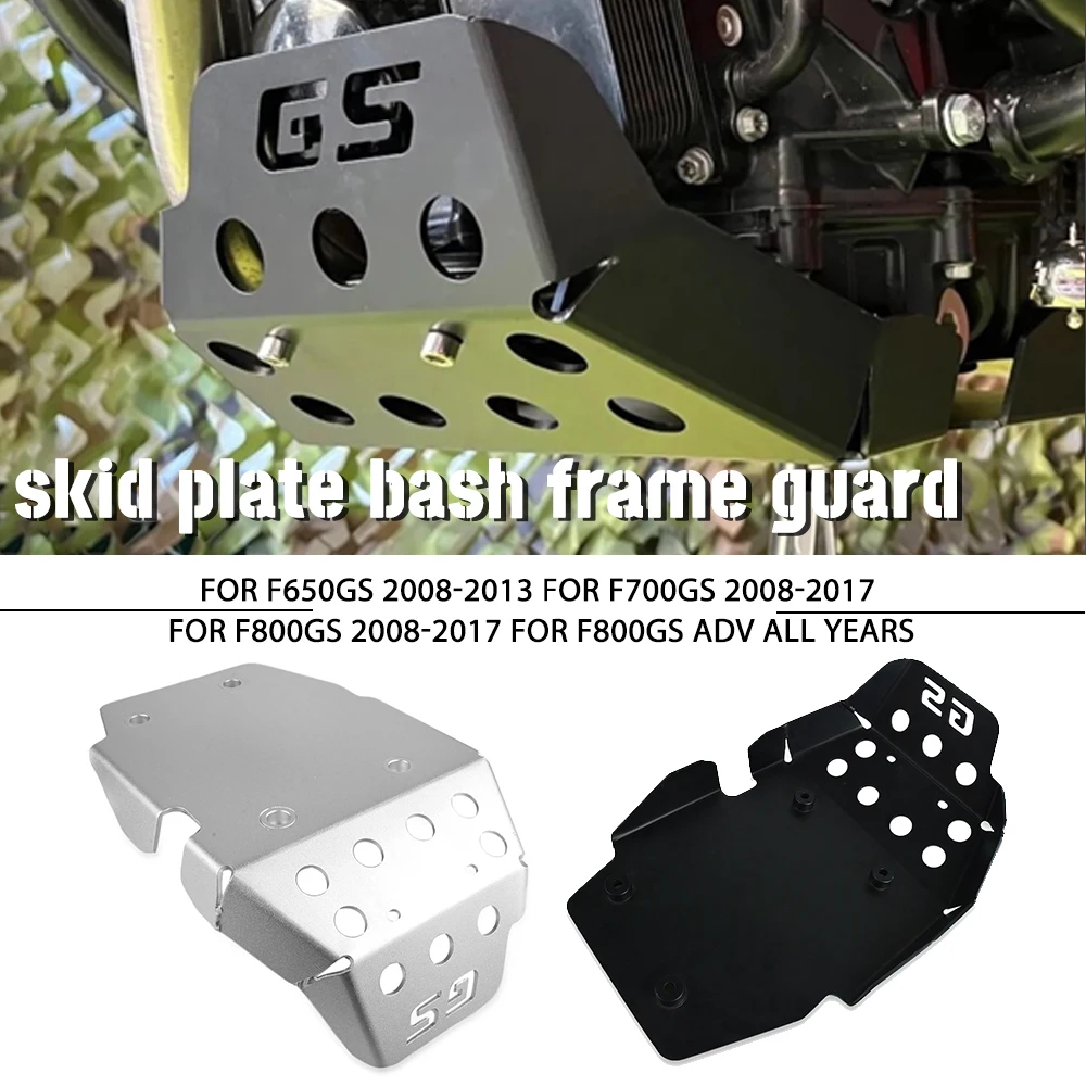 

Motorcycle CNC F 650 700 800 GS Engine Chassis Skid Plate Guard Protector Cover Shield For BMW F650GS F700GS F800GS Adventure