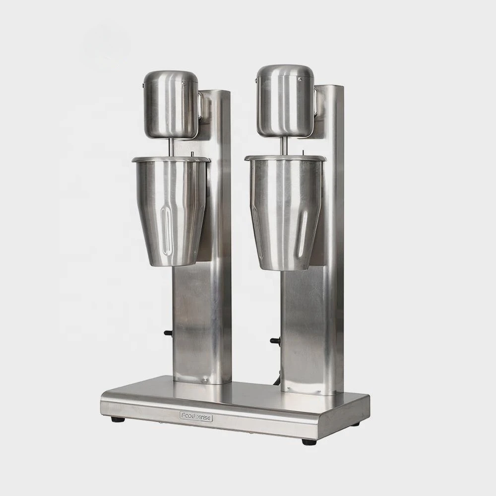

Commercial Stainless Steel Milk shaker Machine double head Milk shaker Bubble Tea Stirring Machine