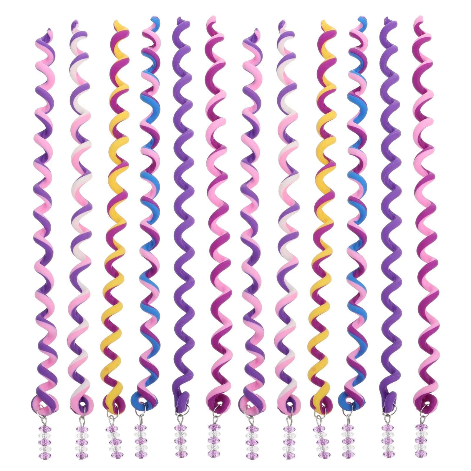 

12Pcs Spiral Hair Braiding Clips Professional Braid Styling Tool for Quick Easy Cornrow Braids Hair Braider Accessories