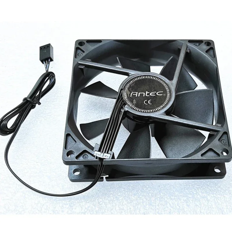 2pcs ANTEC New Silent Blue Led  90MM 9025 Cooling Fan 9025 90*90*25MM 92*92*25MM Chassis Fan Hydro bearing Computer Case Fan 12V