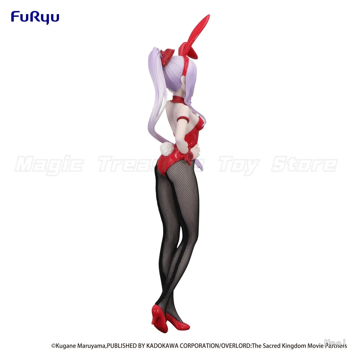 【En stock】figura Original de los conejitos FuRyu BiCute Shalltear Bloodfallen, figura de animación de belleza, adornos, regalos