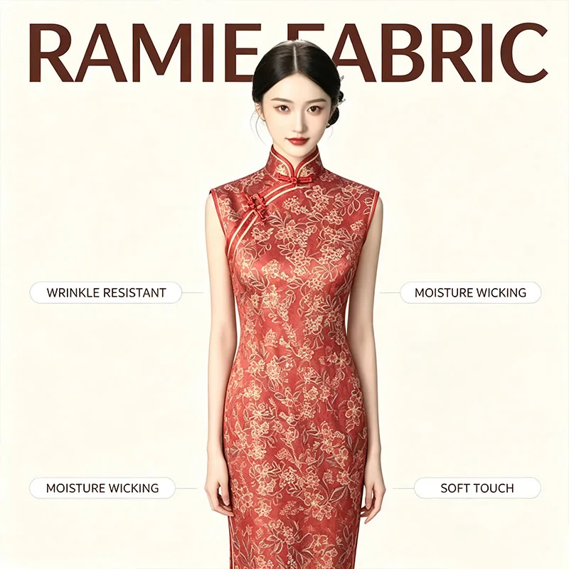 Mulberry cotton textile printed water-washed plain weave eco-friendly anti-wrinkle moisture-absorbing Hanfu fabric