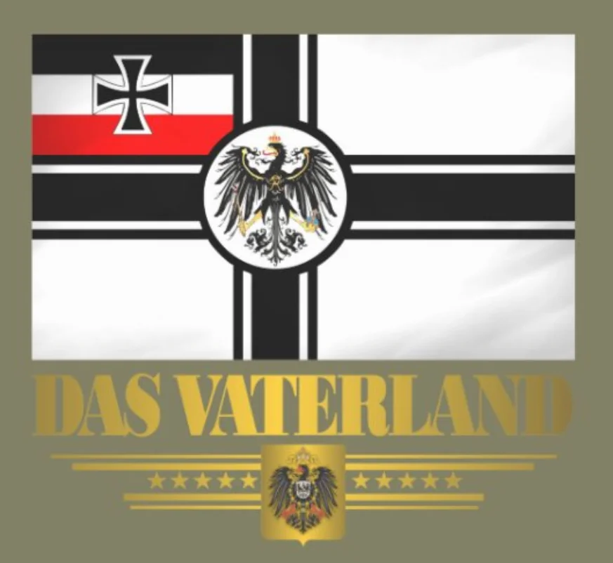 Das Vaterland. German Imperial Flag T-Shirt. Summer Cotton Short Sleeve O-Neck Mens T Shirt New S-3XL