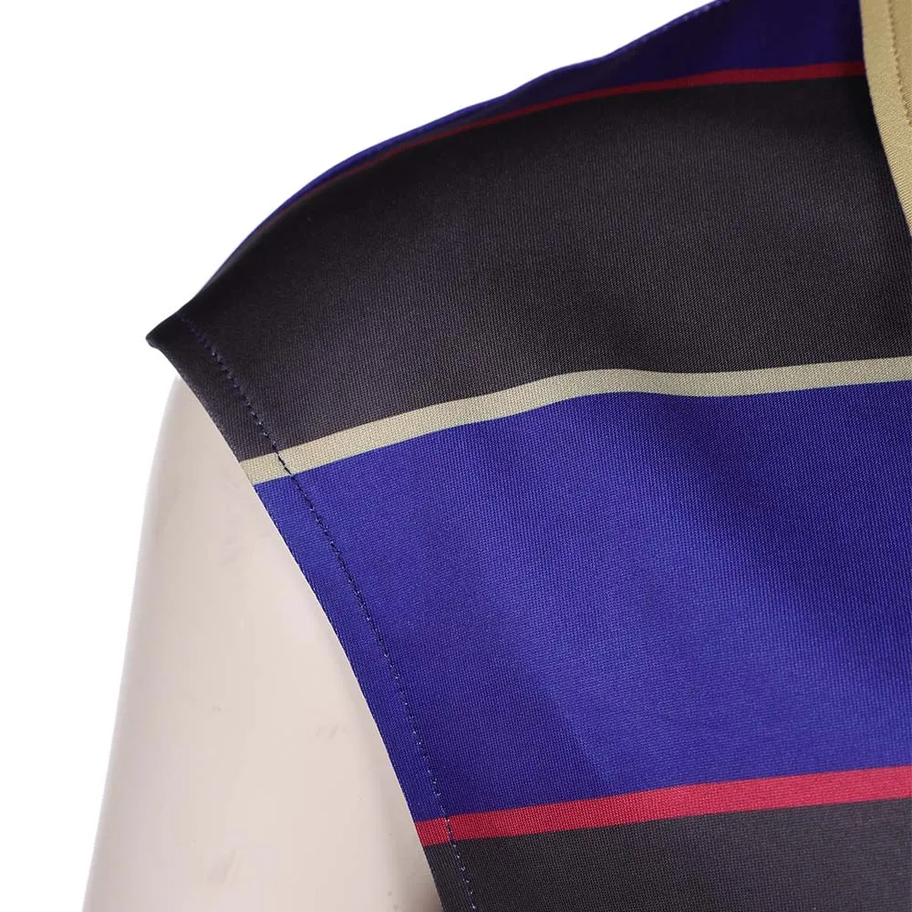 2025 TV ST 5 مايك ويلر الأرجواني سترة ملابس الرجال هالوين كرنفال حفلة تمويه للذكور هالوين كرنفال وتتسابق البدلة