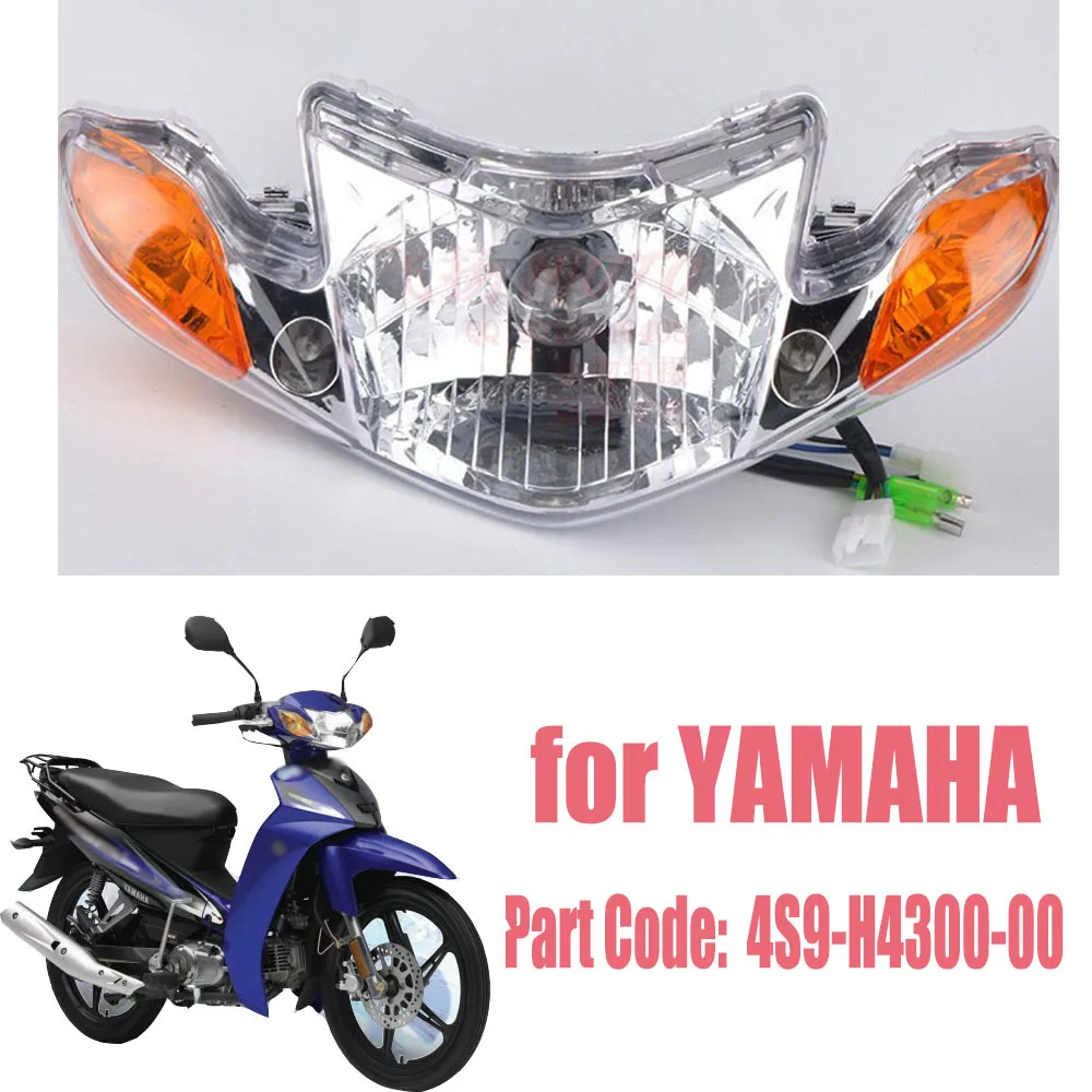 

Motorcycle Headlight Headlamp Front Light Lightings for YAMAHA Crypton R T110 C8 T110C LYM110 - 2 4S9-H4300-00 Spare Parts