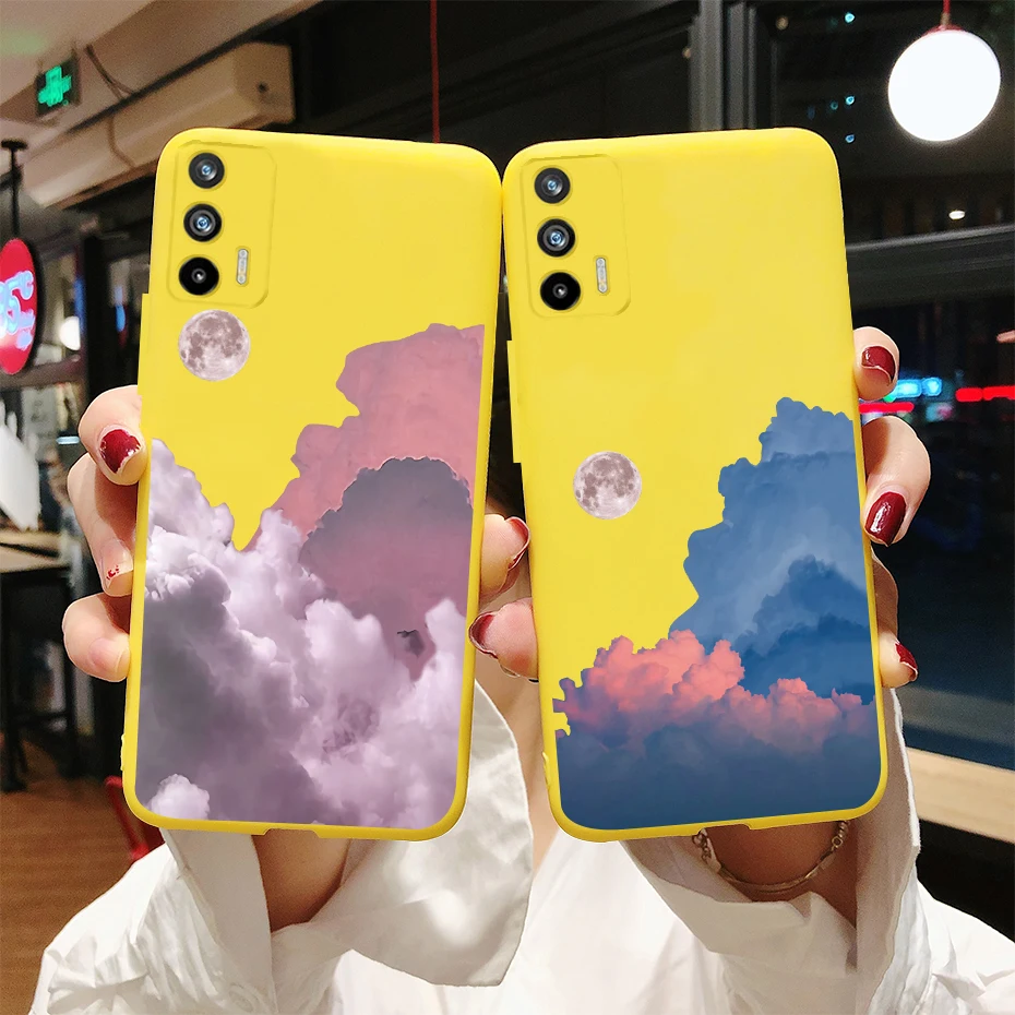 For Realme GT Neo 2T Case Cartoon Flower Back Cover Phone Case For OPPO Realme GT Neo2T Neo 2T RMX2202 5G Soft Case coque bumper