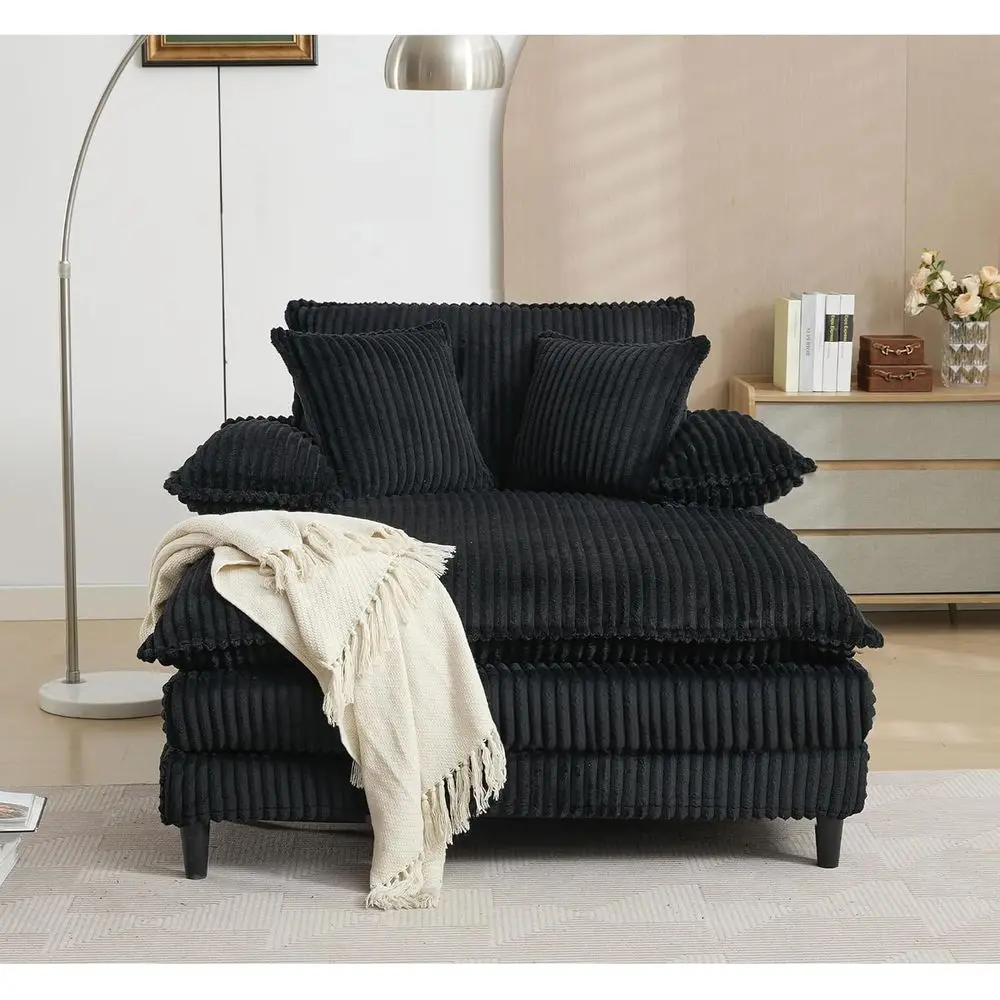 

Уютный раскладной диван-шезлонг увеличенного размера, мягкая кушетка-кровать из плюшевого вельвета с отстегивающимися подлокотниками-подушками