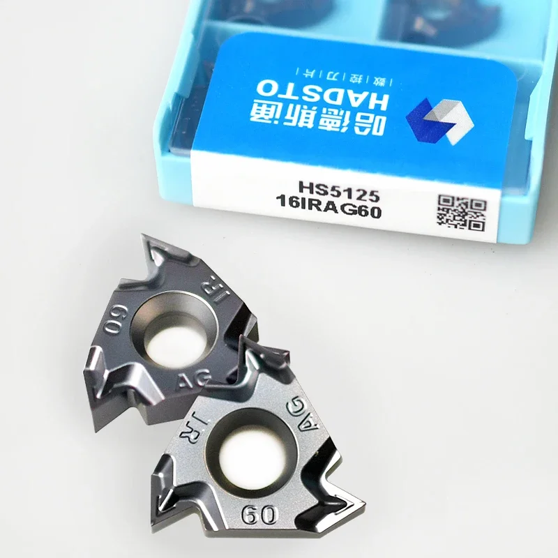

10 шт. 100% оригинальные 11IR 16IR A55 AG55 G55 A60 AG60 G60 HS5125 HS5225 инструменты для ЧПУ фреза 55 ° 60 ° вращающиеся вставки