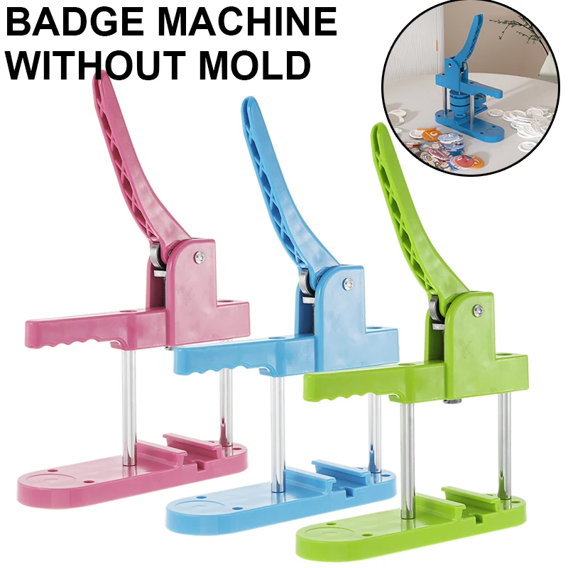 

DC108 Машина для изготовления бейджей Push-pull Сменная машина для изготовления бейджей с пресс-формой Высококачественная машина для изготовления пластиковых бейджей (без формы)