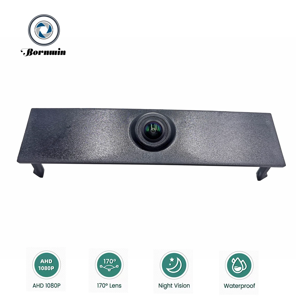 

Bornwin для Porsche Macan 95B 2014 2015 2016 2017 2018 2019 2020 автомобильная камера 1920*1080P AHD 170 ° Камера с видом на передний логотип