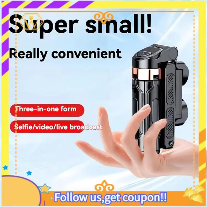 

Latest-Mini Selfie Stick Portable Universal Floor Standing Four Legged Mobile Camera DSLR Artifact For Outdoor Travel