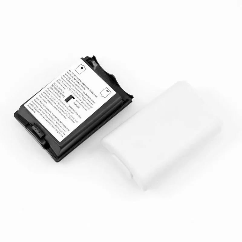 1/2pcs Battery Pack Cover Shell Case For Xbox 360 Wireless Controller Plastic Replacement Battery Pack Cover Shell For Xbox 360