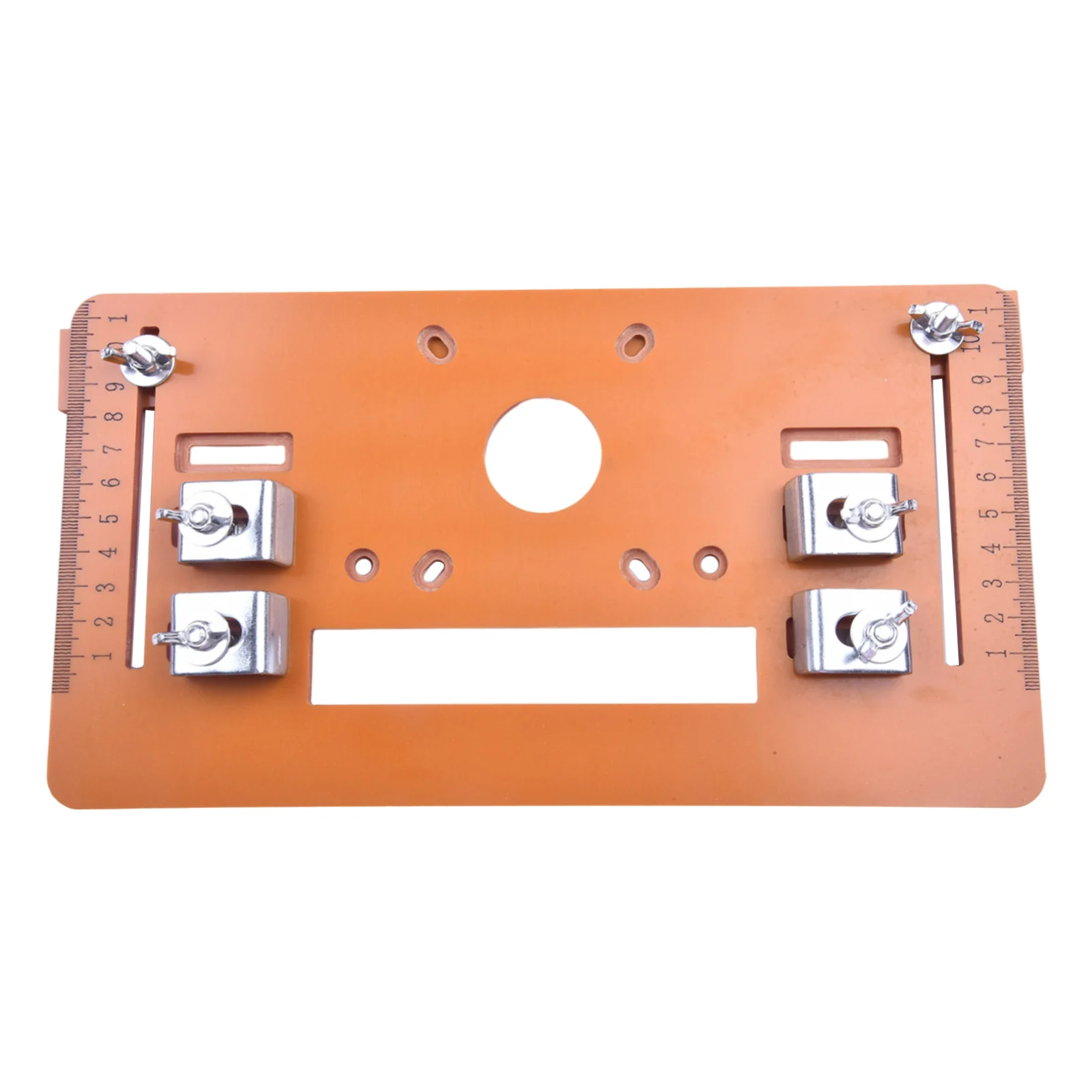 Piastra di Base per taglierina 1pc piastra di guida in bachelite Base per sega piastra inferiore per guida regolabile accessorio per la lavorazione del legno parti di utensili elettrici