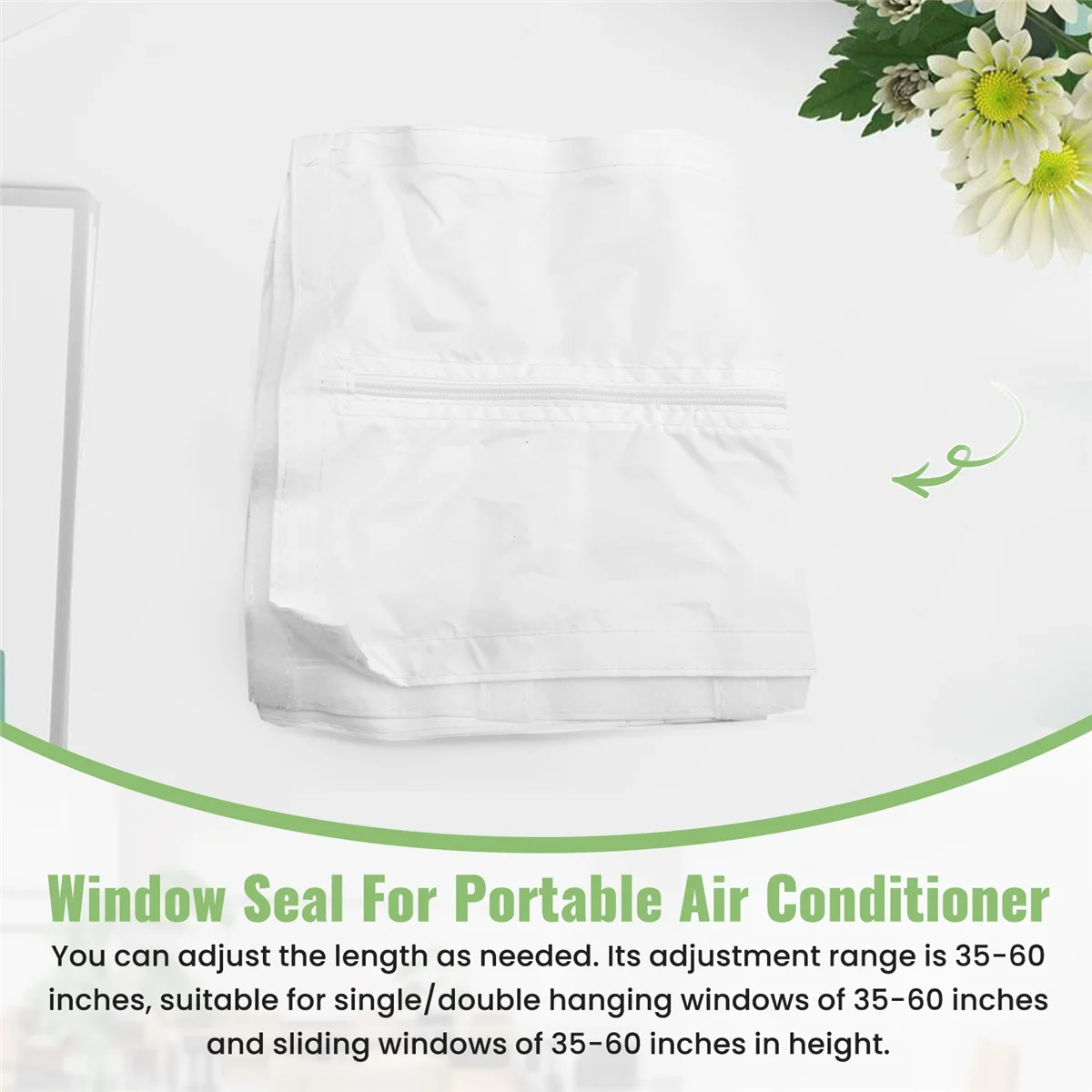 Piezas de aire acondicionado portátil A07R, Kit de ventana de aire acondicionado, Kit de ventana de CA portátil, Kit de ventilación de ventana de puerta corredera