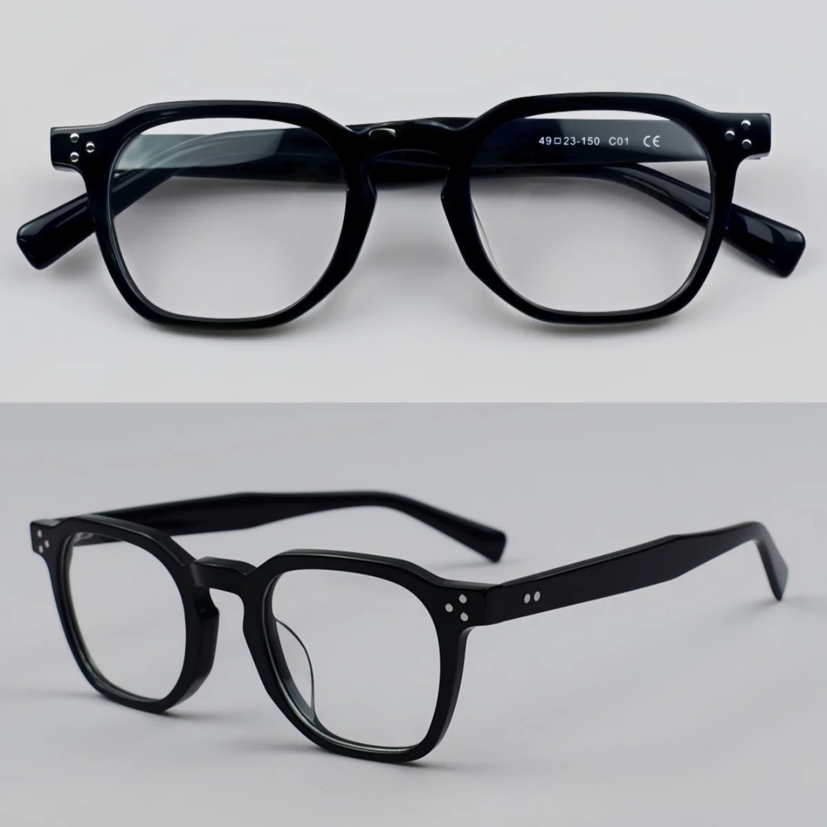 

Custom High Quality Acetate Reading Glasses Retro Resin Optical Presbyopic Spectacles Diopter+50+100+200+300