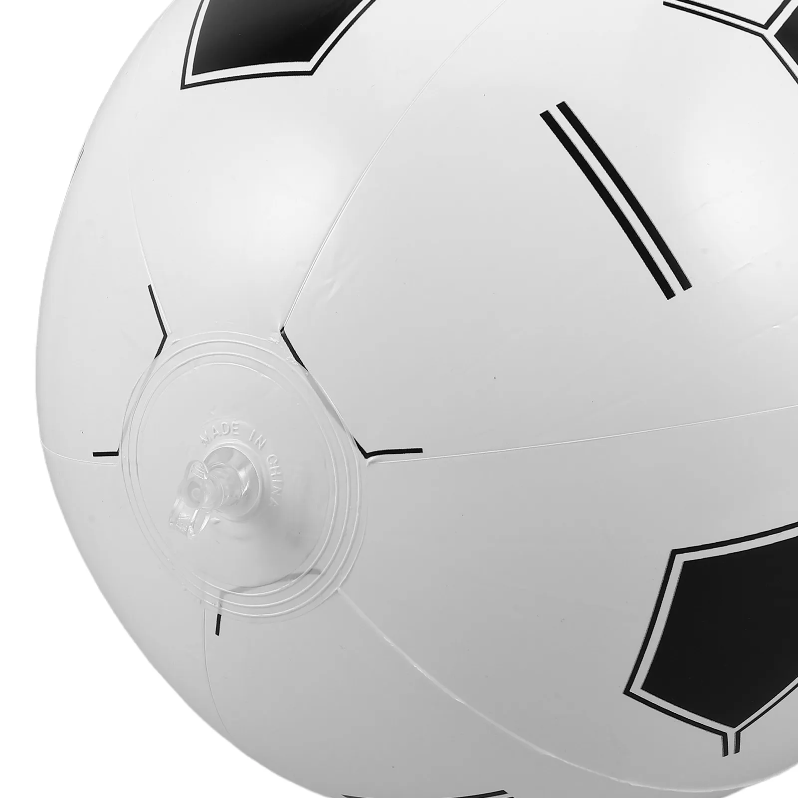 1Pair Inflatable Soccer Ball Design Outdoor Summer Pool Beach Grass Interactive Floating Kicking Game Reusable Balloons