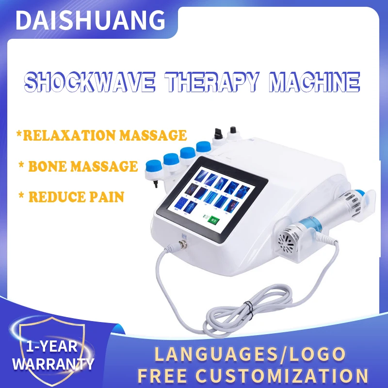 Professional Electric Shock Wave V80 Instrument Dredge Shockwave Physical Therapy Relieve Pain Machine Urology Shockwave Therapy