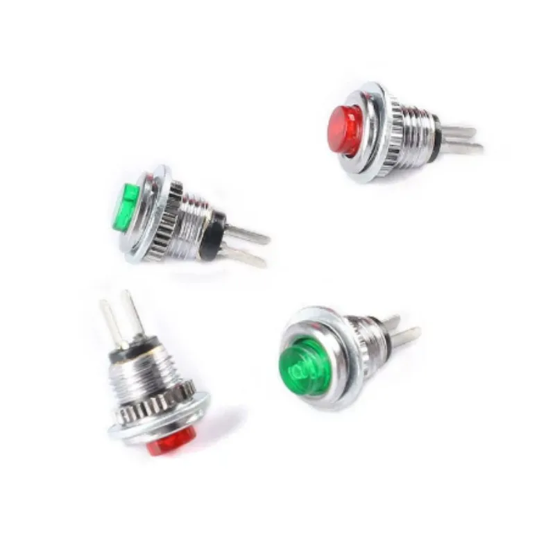 10pcs DS-101 8mm Push Button Switch 2Pin ON-OFF Mini Momentary Reset Switch Self-Reset Switch