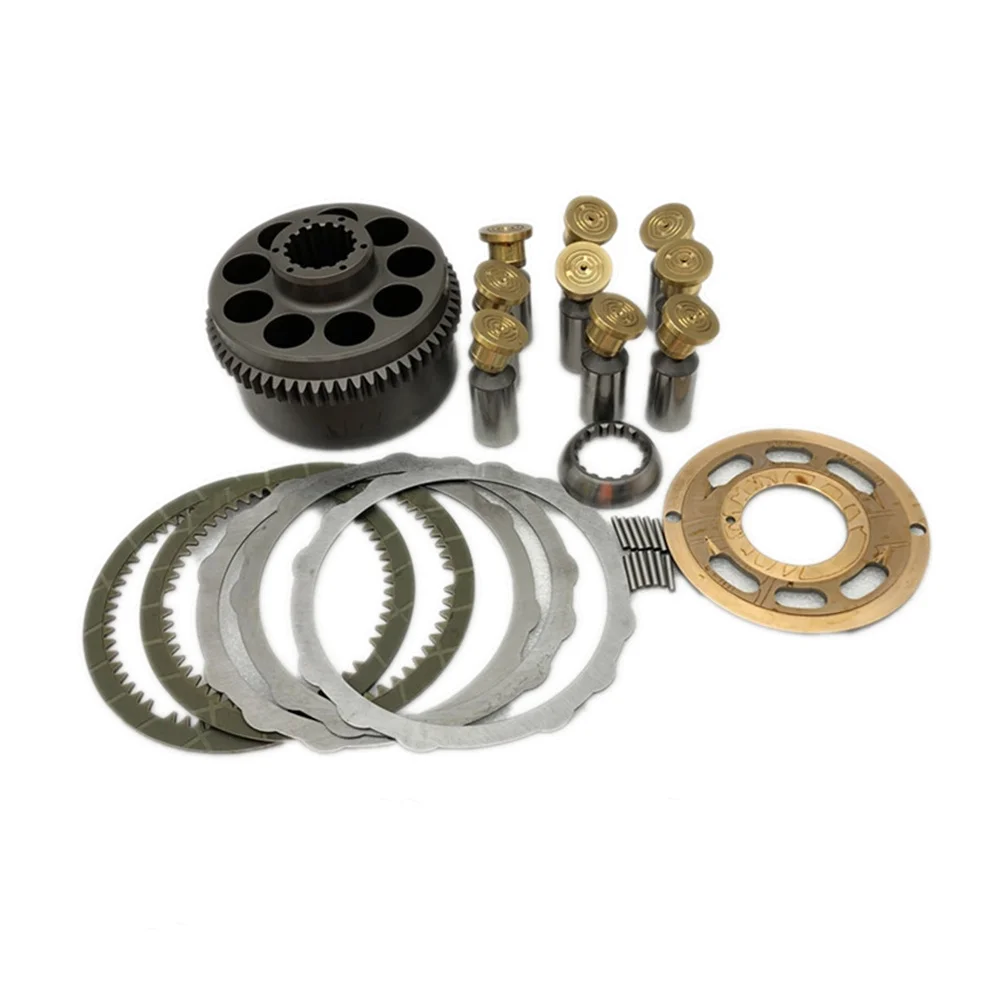 For Doosan for Daewoo DH220 215 225 215-7 XKAH-00408/00403 Rotary Pump Piston Piston Distributor Plate Nine Holes