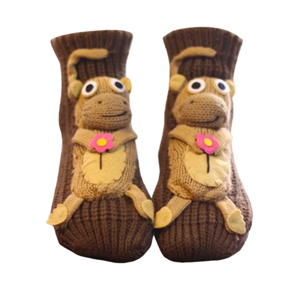 

New 3D Prints Christmas Socks Thick Warm Novelty Floor Socks Breathable Non-Slip Winter Socks for Men & Women